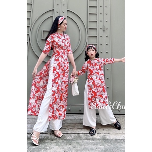 Áo dài Mẹ và Bé