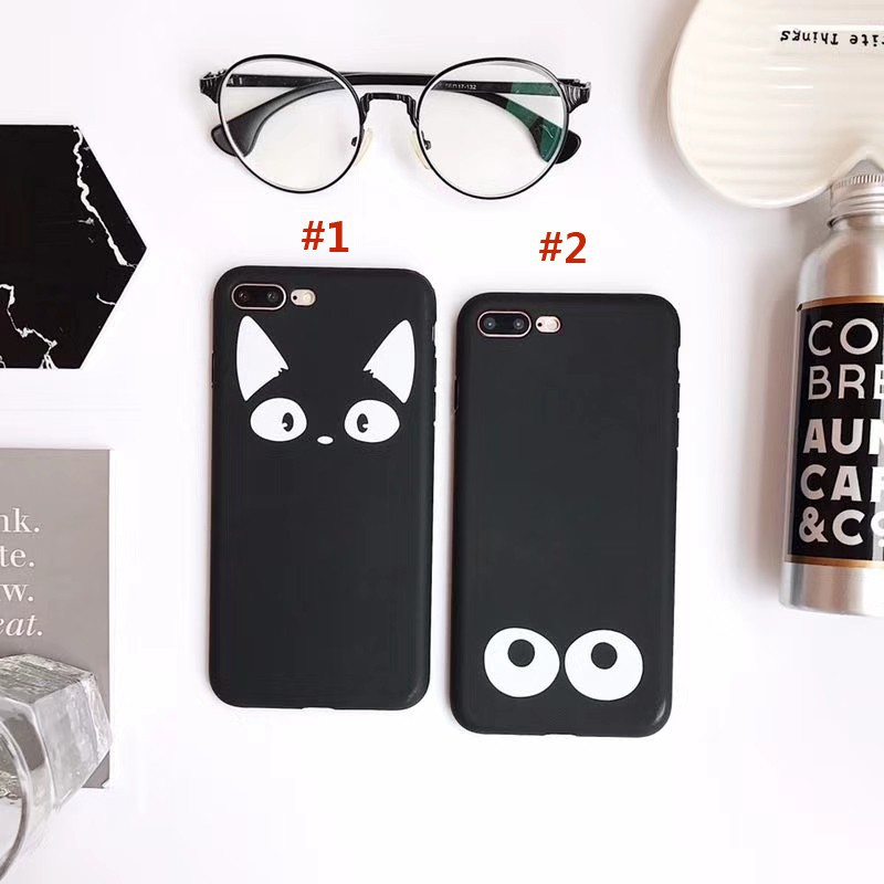 Ốp lưng điện thoại nhựa mềm hình đôi mắt cho iPhone 6 6s 7 8 6plus 7plus 8plus X | BigBuy360 - bigbuy360.vn