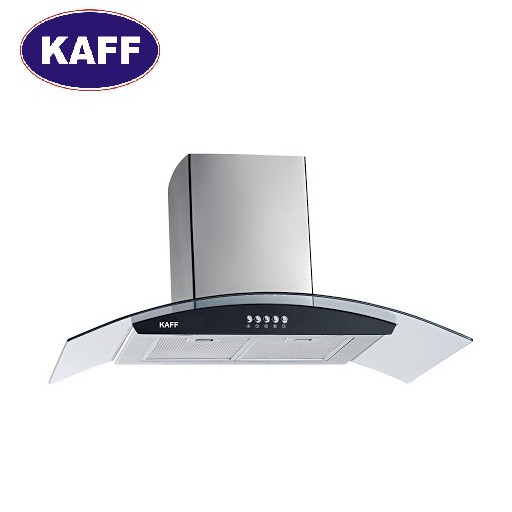 Máy hút khói khử mùi kính cong 9 tấc KAFF KF-GB906