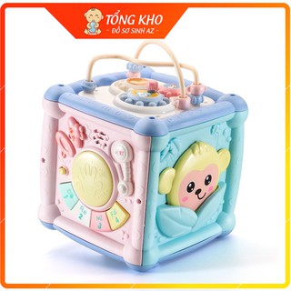 (Tuyển sỉ) Hộp âm nhạc đa năng phát triển kỹ năng cho bé từ 6-36 tháng tặng kèm pin + tô vít
