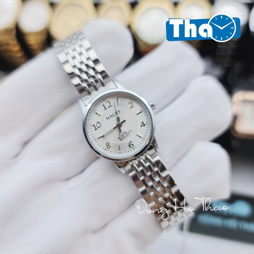 [Mã FAMAYFA2 giảm 10K đơn 50K] Đồng Hồ Cặp Đôi Nam Nữ Halei 484 Dây Trắng Mặt Trắng | BigBuy360 - bigbuy360.vn