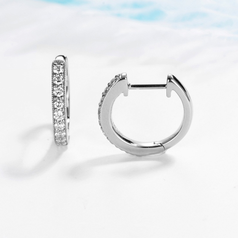 Bông Tai Đính Đá Zircon Thời Trang Cho Nữ
