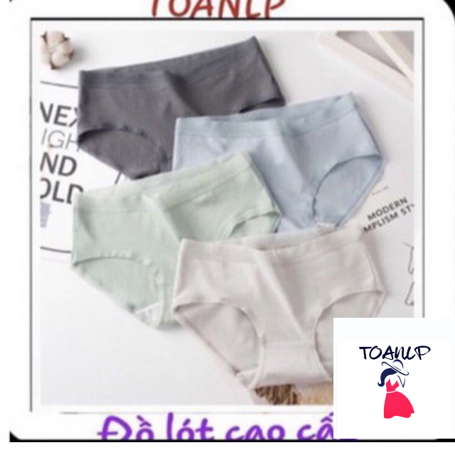 Quần lót cotton cạp ren 004