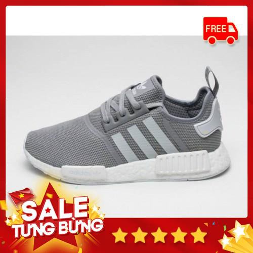 [Hàng đẹp] Giày Thể Thao Adidas NMD xám - Freeship từ 150k