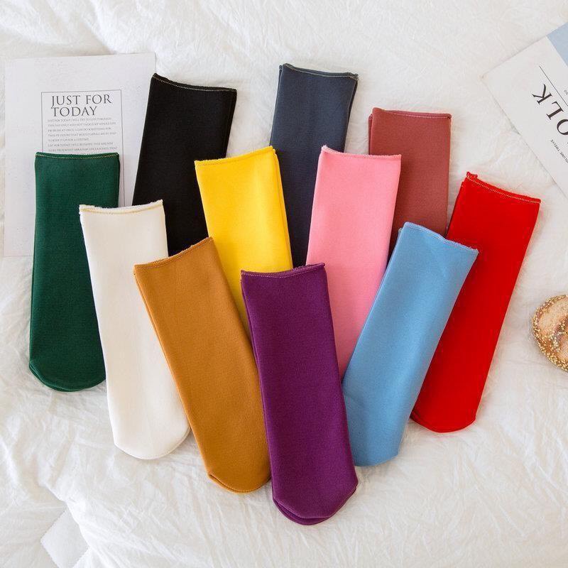 Combo 5 Đôi Tất Lót Lông,Tất Cao Cổ Cho Bé Siêu Ấm Áp Phong Cách Hàn Quốc