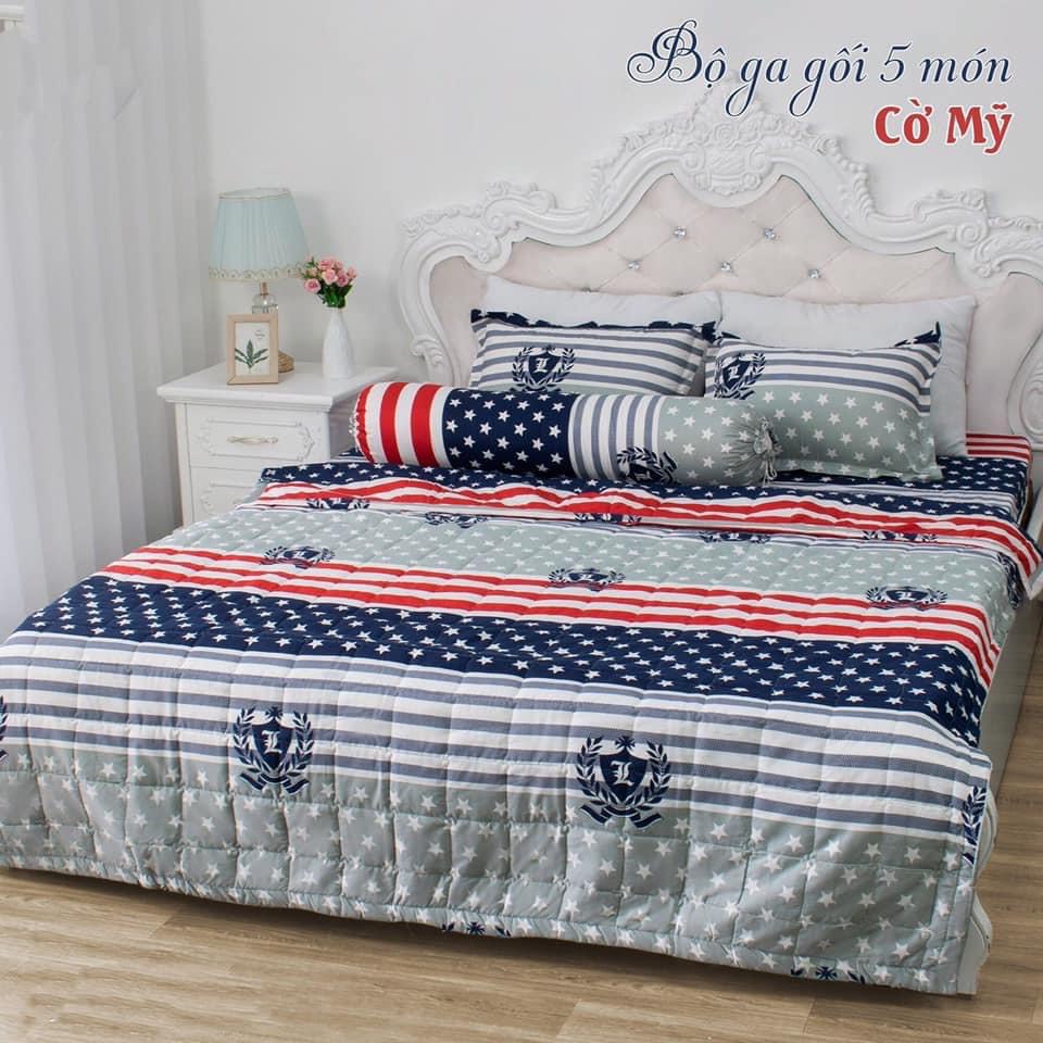 Ga trải giường poly cotton mẫu lợn hồng | BigBuy360 - bigbuy360.vn