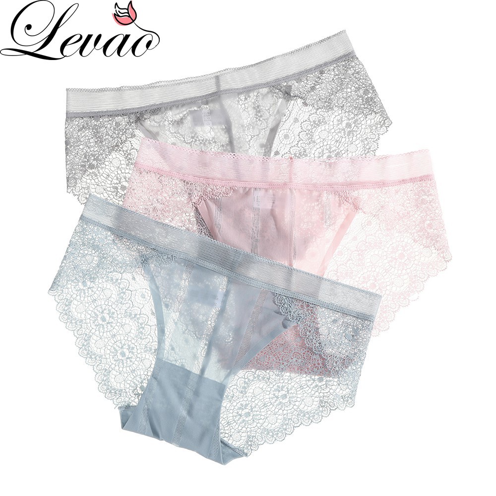 Quần Lót Ren LEVAO Không Đường May Thời Trang Nữ Quyến Rũ