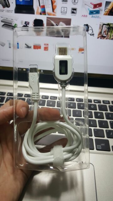 CÁP MICRO USB ĐO THỜI GIAN,DÒNG SẠC,ĐIỆN ÁP