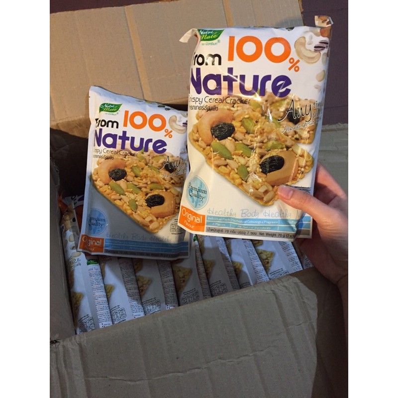 Bánh ngũ cốc organic thái lan