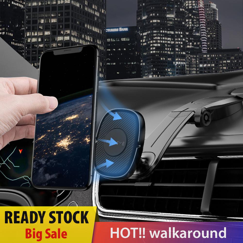 Walk FLOVEME S1 Car Phone Holder Magnetic Rotatable Folding GPS Mobile Support 