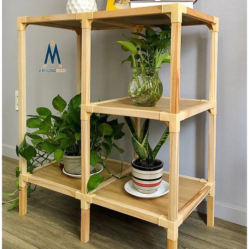 💗 kệ để đồ đa năng - kệ trang trí phòng ngủ - lắp ráp theo yêu cầu - minhlongwood,