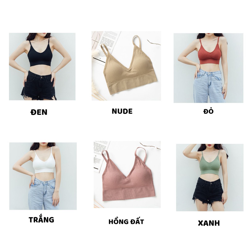 Áo Lót Nữ - Áo Bra Nữ gợi cảm co giãn thoải mái dễ chịu hở lưng 2 dây tôn vòng 1 DAN STORE MÃ BIGU | BigBuy360 - bigbuy360.vn