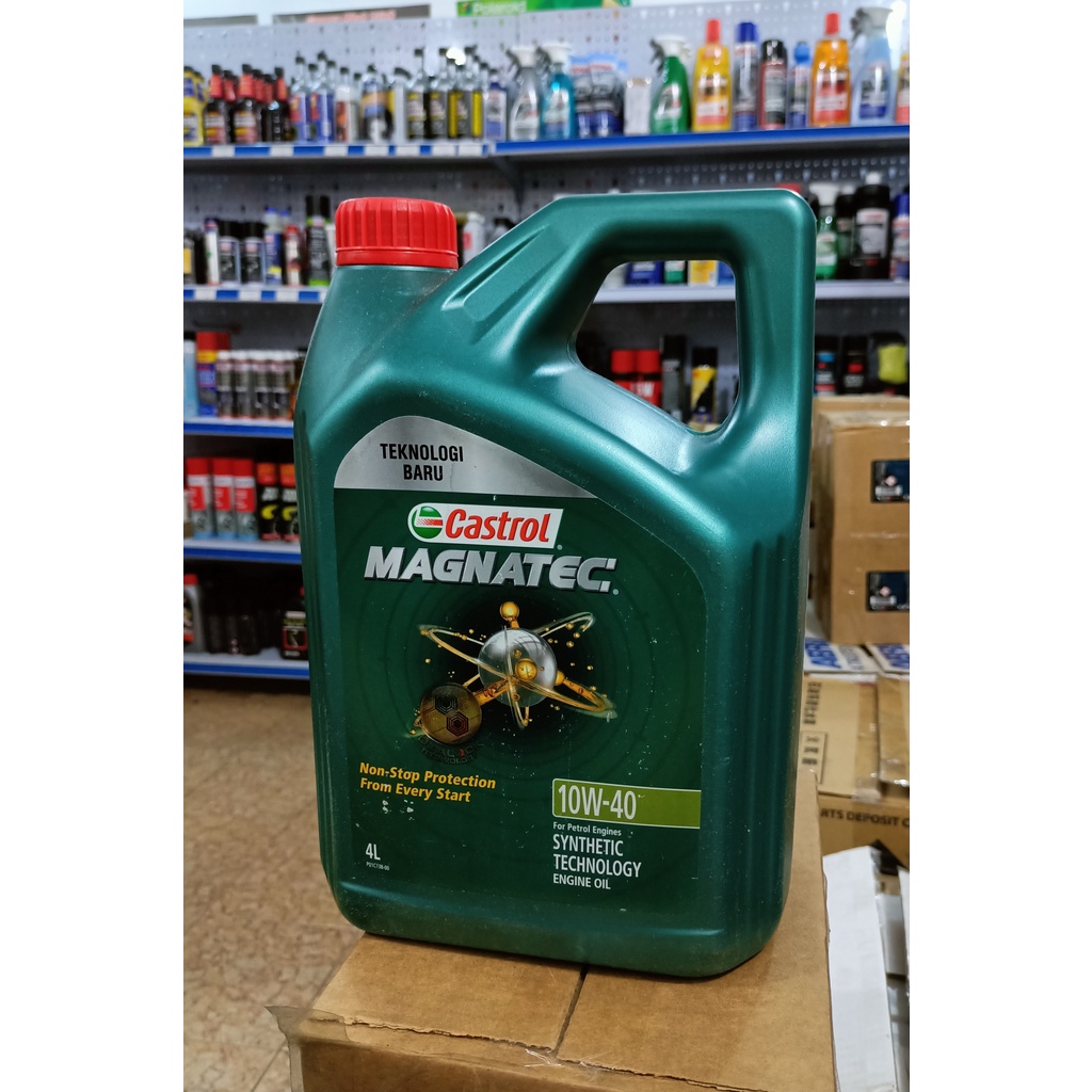 DẦU NHỚT BÁN TỔNG HỢP CAO CẤP CHO XE Ô TÔ Castrol MAGNATEC 10W-40