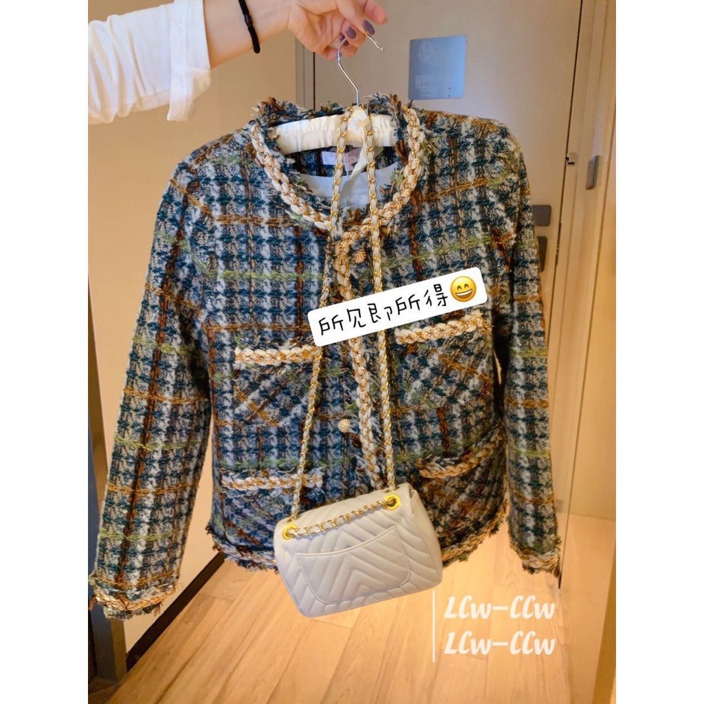 Knitting Phnom Penh small fragrant style coat women 2022 new fashion fashion style 2022 Spring and Autumn all kinds of high-end top girls