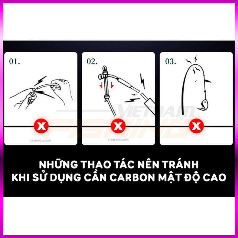 ⭐  Cần câu tay Handing Nhất Hào Hắc Khanh thế hệ IV phiên bản M ( độ cứng 4h)