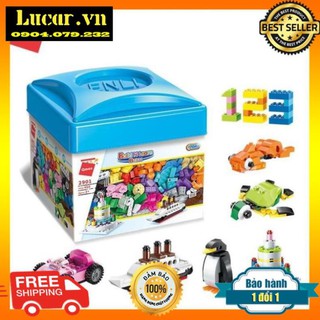 Bộ lắp ghép lego 460 chi tiết sáng tạo dành cho bé -bộ đồ chơi hộp vuông 460 chi tiết bộ xếp hình qman 2901