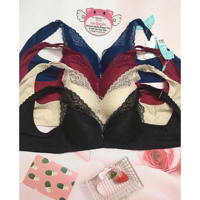 Áo lót định hình mút 1,5cm không gọng, gom ngực chống chảy xệ- chống sốc cực tốt