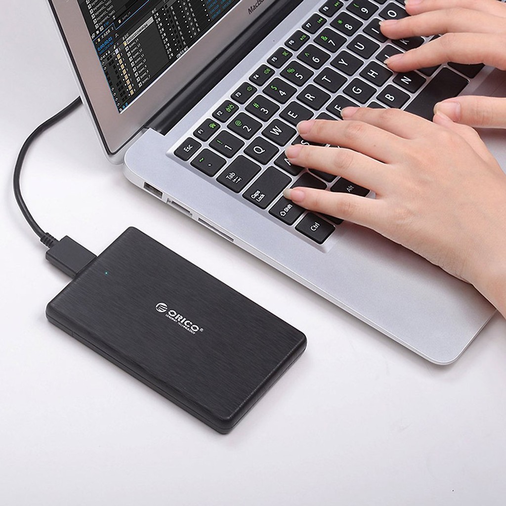 ✅ 🔝 Hộp Đựng Ổ Cứng Di Động HDD Box ORICO 2189U3 USB3.0/2.5 Nhựa Cứng - Bảo hành chính hãng 12 tháng