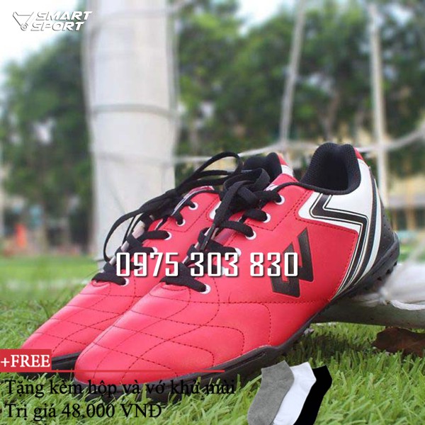 Giày đá bóng,giày đá banh Prowin FX Flush đỏ