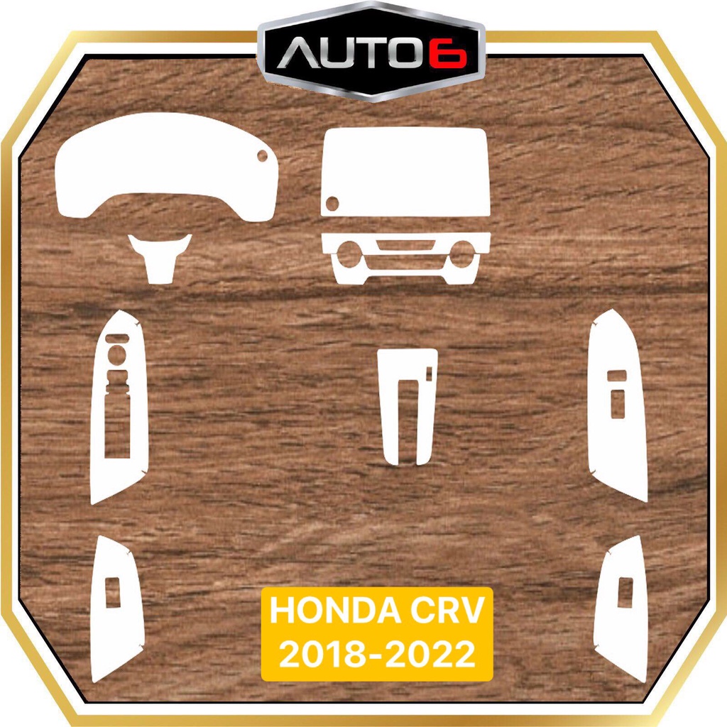 HONDA CRV  : Film PPF dán màn hình cảm ứng - AUTO6 - Chống xước, làm mờ các vết xước cũ, giữ độ bóng cho xe....
