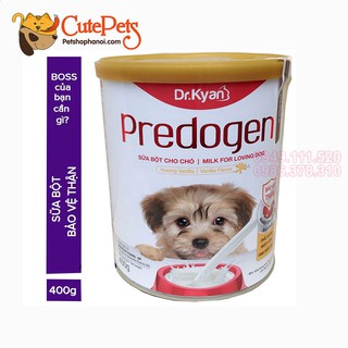Sữa bột cho chó Dr.Kyan Predogen Lon 400g - Cutepets