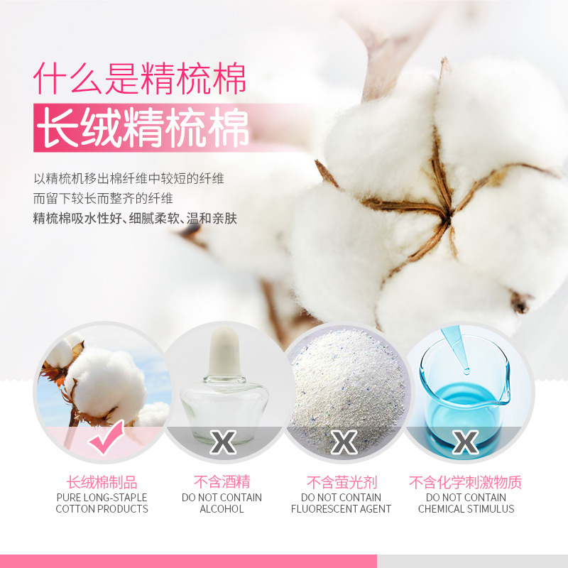 [Hàng mới về] Hộp 100 Miếng Bông Tẩy Trang Chất Lượng Cao Bioaqua