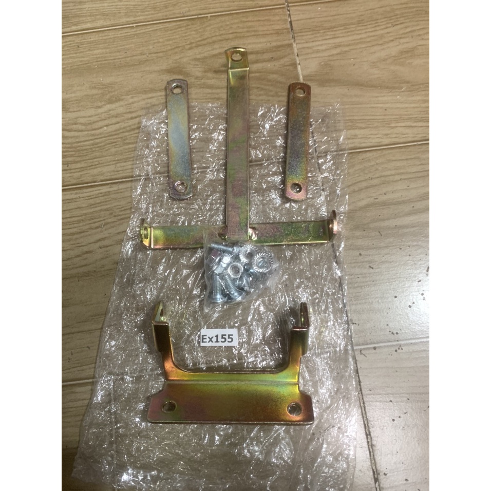 Bass gắn thùng giữa givi xe exciter 155