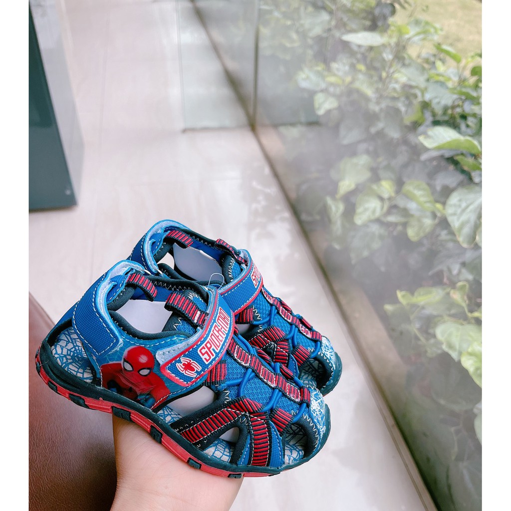 Sandal Spider man bé trai