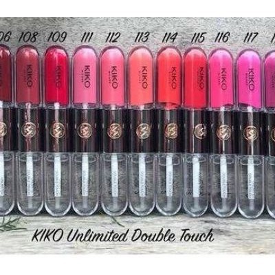 Son kem 2 đầu Kiko Unimited Double Touch