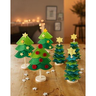 Combo 100 Đế Gỗ Trang Trí Noel