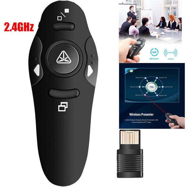 Wireless Presenter Pointer PPT Clicker Pen Remote Control for Powerpoint