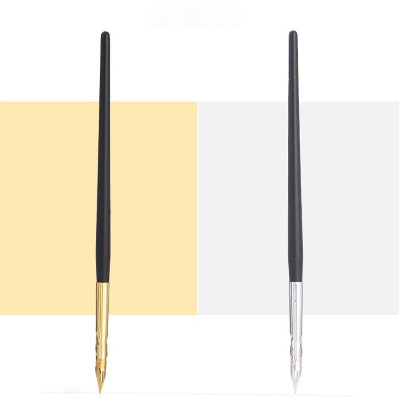 Bộ Bút Thư Pháp Học Tiếng Anh Cổ Điển Với Ngòi Mực Và Mực Cho Văn Phòng Trường Học