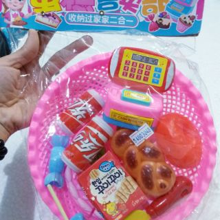 Rổ đồ chơi(trang điểm/câu cá/bánh/bác sỉ)