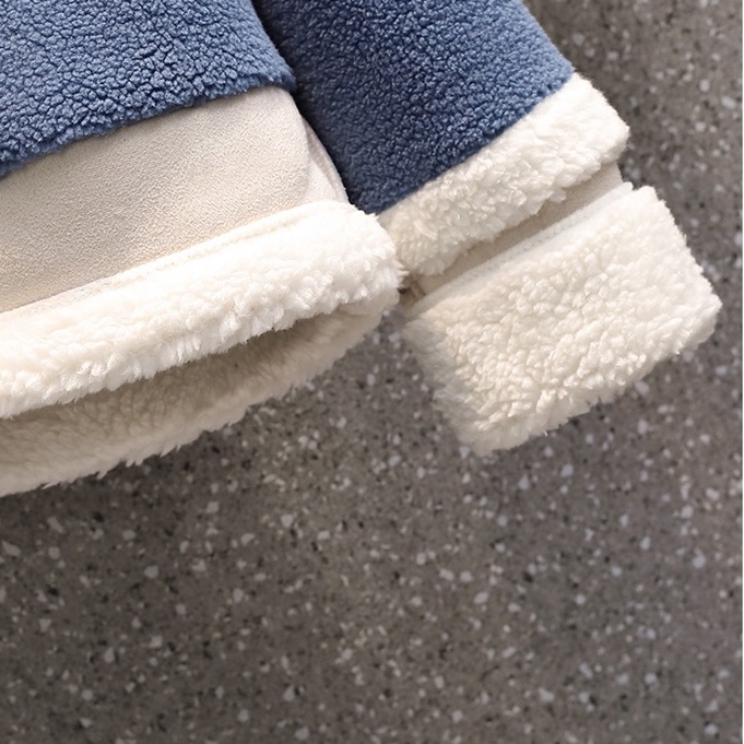 🌸Hàng Order🌸Váy Đầm Bigsize Áo Khoác Xanh Lông Cừu Dày Dặn Phối Túi Tiểu Thư Nữ Tính🌸Hàng Quảng Châu