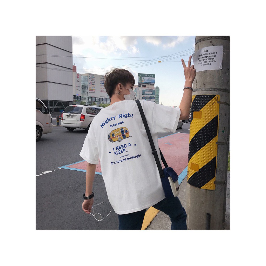 Áo thun tay lỡ Unisex NEKOSG, áo phông form rộng ATR2