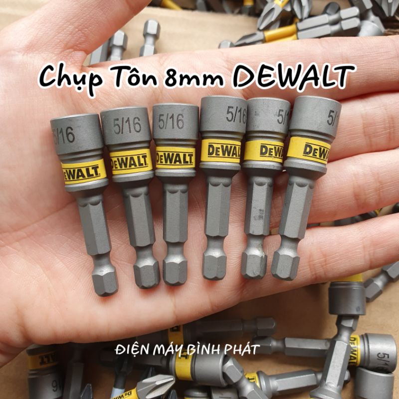 Đầu Bắn Tôn DEWALT 8MM ̣ Chính Hãng Siêu Bền