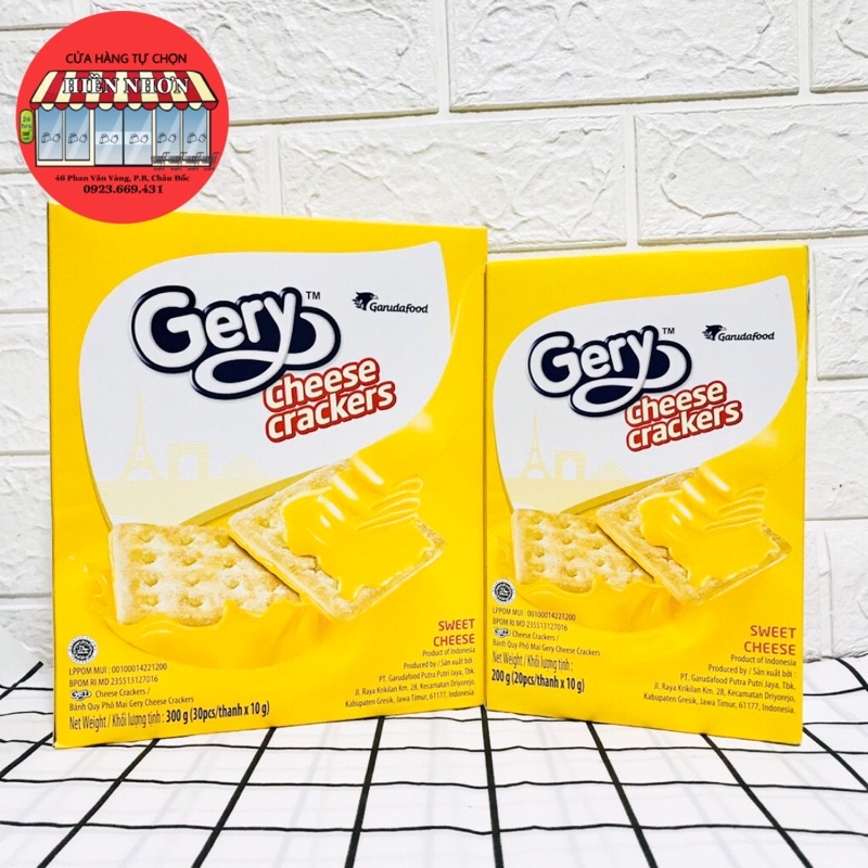 Bánh Quy Phô Mai Gery crackers