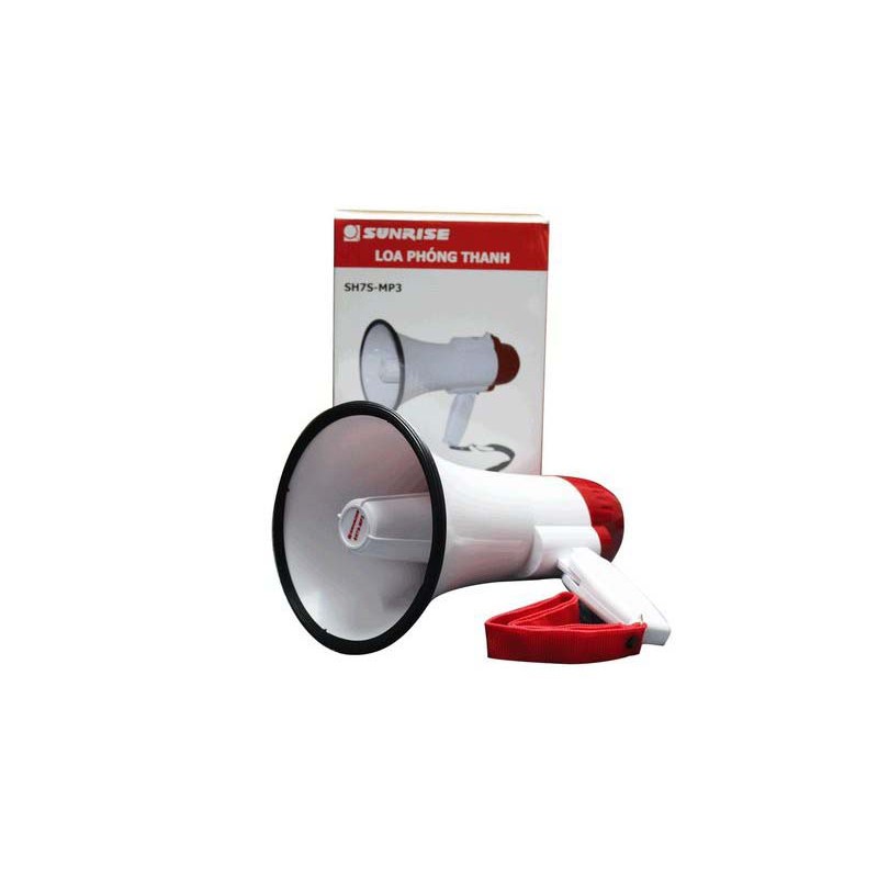 Loa phóng thanh cầm tay Sunrise SH7S MP3 + Kèm Pin sạc