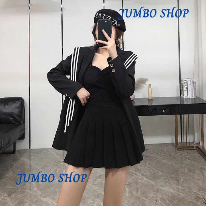 Chân Váy Xếp Ly Tennis Skirt Chữ A Dáng Ngắn Thiết kế xếp ly Chất Vải Hàng QC Siêu Đẹp | BigBuy360 - bigbuy360.vn