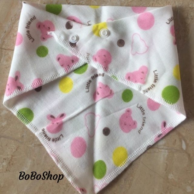 Khăn yếm vải xô Nhật cho bé (sỉ, lẻ)