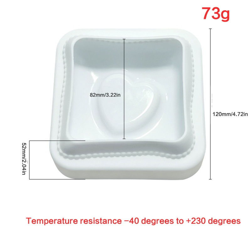 Khuôn Silicone Tạo Hình Gối Làm Bánh Mousse/Chocolate