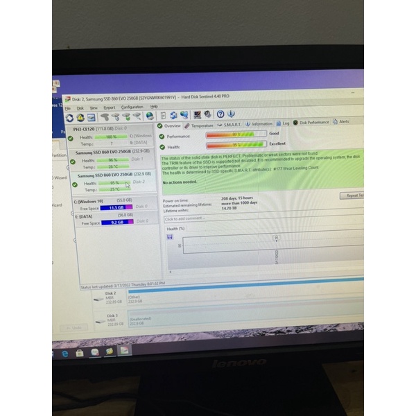 Ổ cứng SSD Samsung 250Gb 500gb EVO 860 chính hãng.