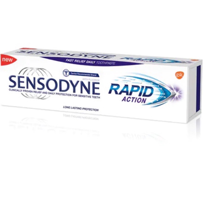 Kem đánh răng Sensodyne trắng sáng Gentle whitening 100g trắng răng, giảm ê buốt