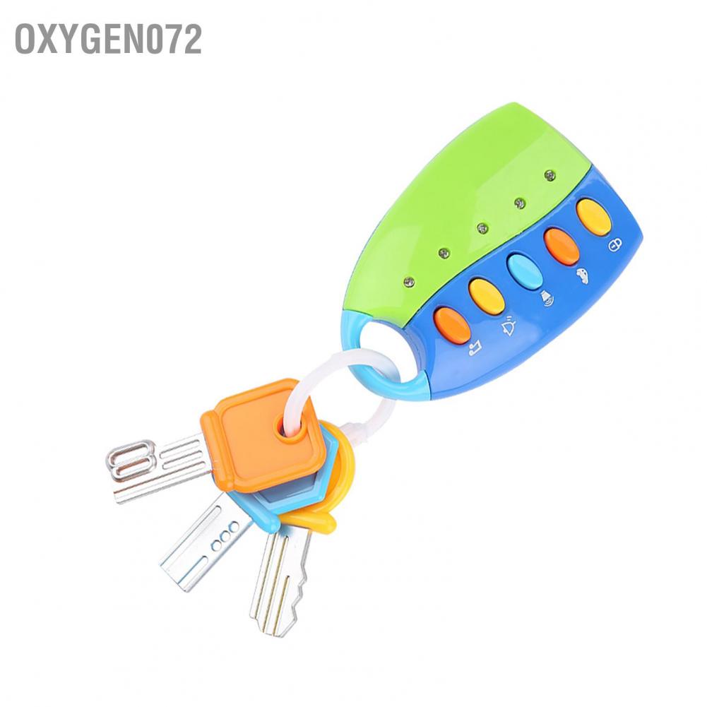 Oxygen072 Baby Toy Smart Key Remote Car Control Musical Pretend Play for Kids Education Toys