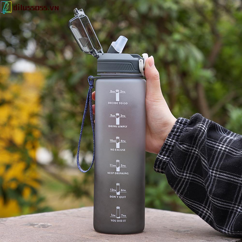 Bình Nước Thể Thao Bằng Nhựa Chống Rò Rỉ Tiện Dụng