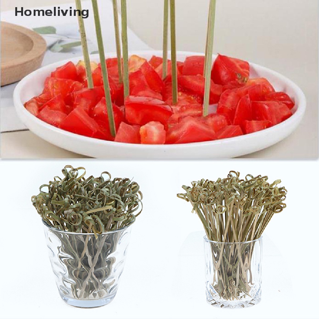 Set 100 Xiên Tre Ăn Trái Cây / Cocktail Tiện Dụng