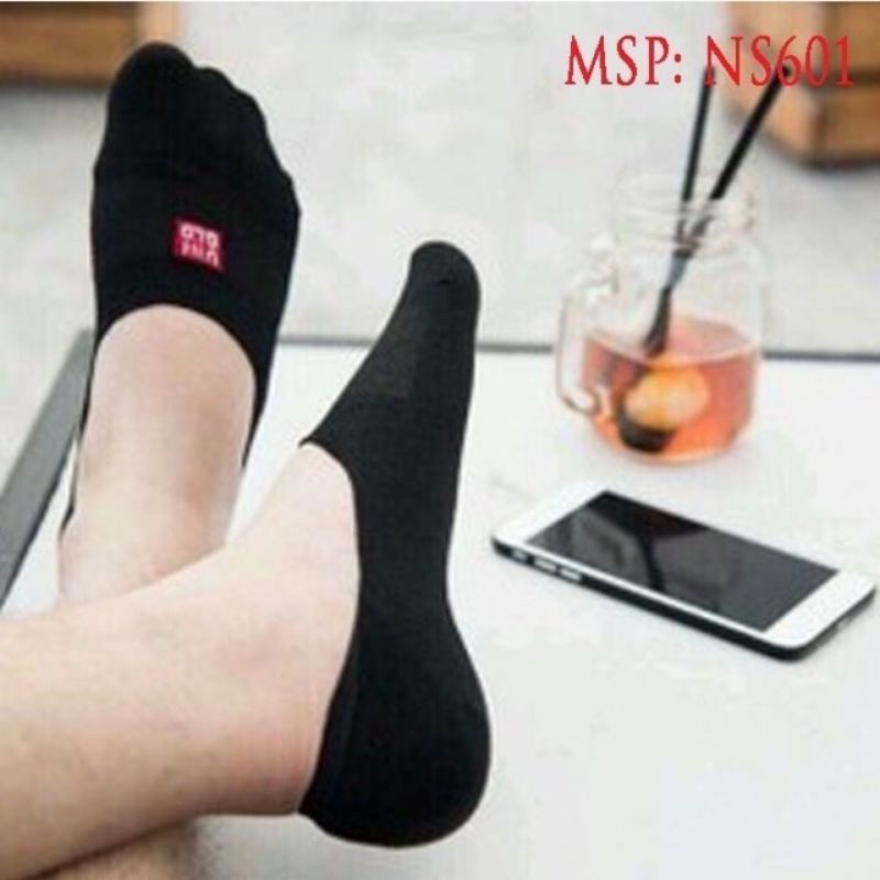 Vỉ 5 đôi tất hài thông hơi cho nam