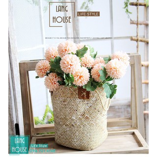 Hoa Giả - HOA CÚC TÂY LOẠI 1 Giống Thật - 1 Cành 2 Bông