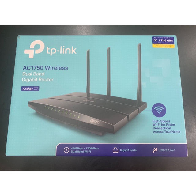 Router wifi Tp-Link Acher C7 1750Mbps mới