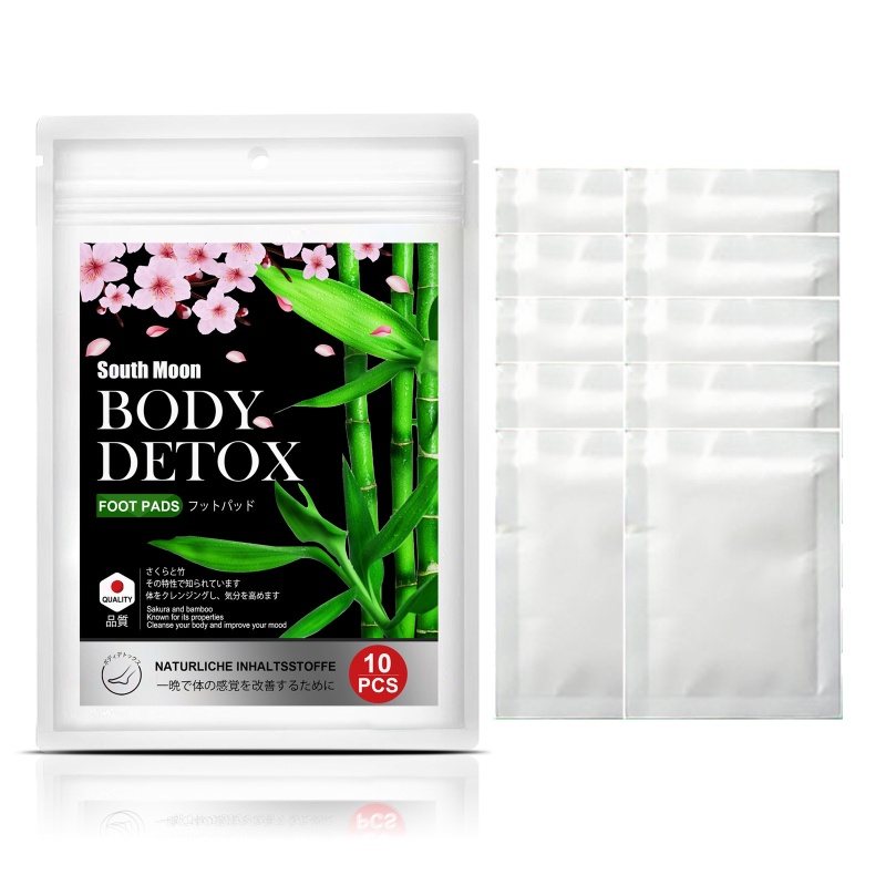 10 Miếng Dán Thải Độc Lòng Bàn Chân Giảm Căng Thẳng Tự Nhiên YOUYO